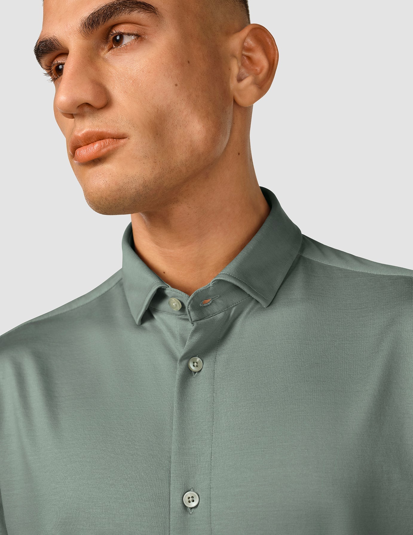 Classic Shirt Pistachio Slim